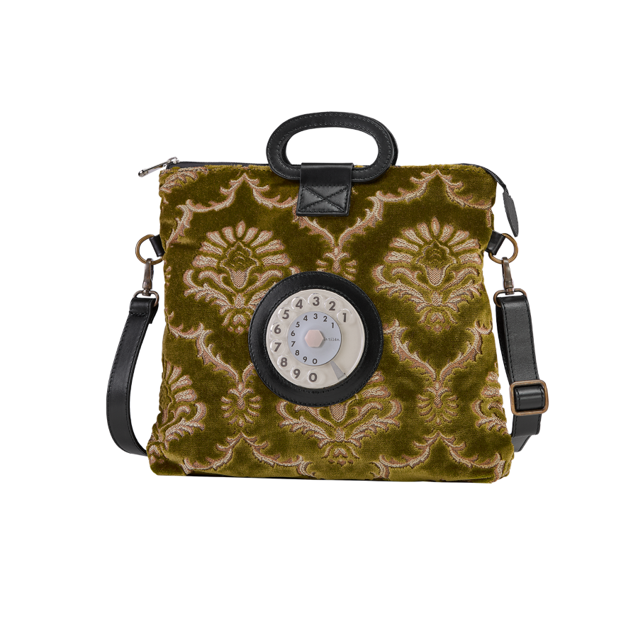 Emma phone bag oliva –