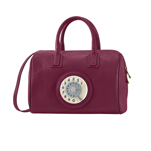 Bauletto Sofia phone bag magenta