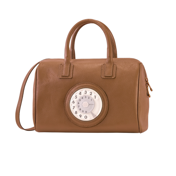 Bauletto Sofia phone bag caramello