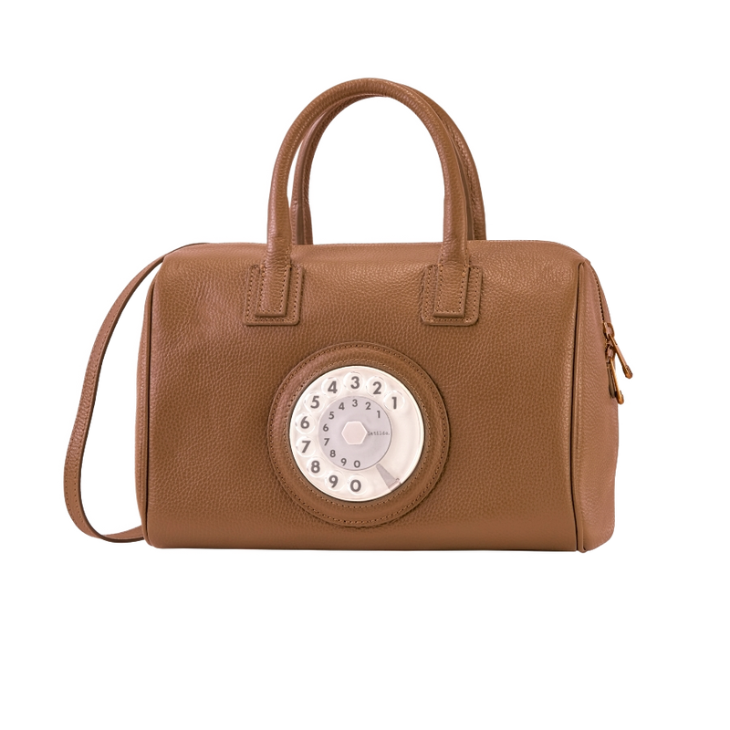Bauletto Sofia phone bag caramello