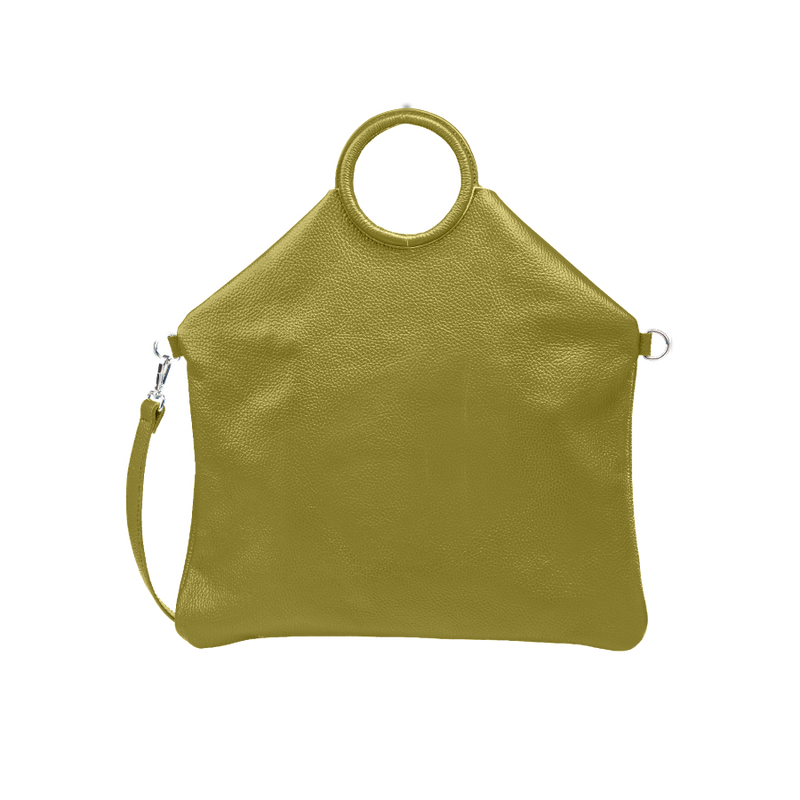 Bubble phone bag mustard