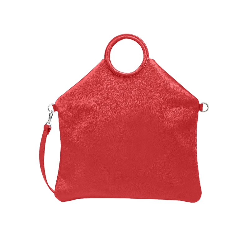 Bubble phone bag rosso
