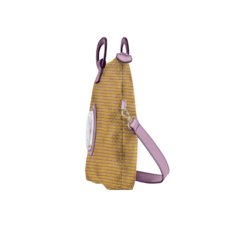 Emma phone bag lilla e lime