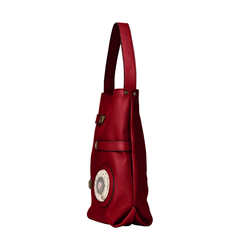 Shopping phone bag rosso