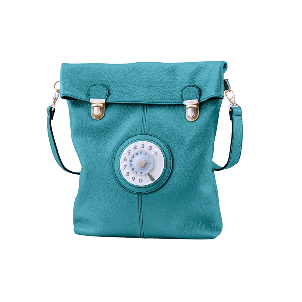 Zaino Flat phone bag turchese