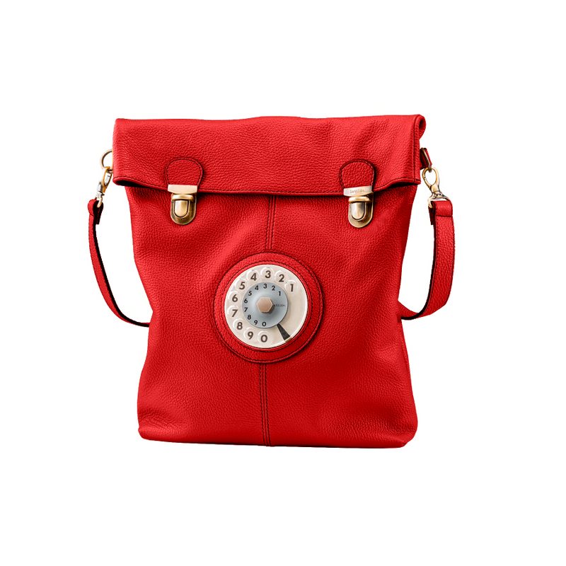 Zaino Flat phone bag rosso