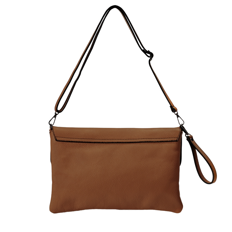 Letter phone bag caramello