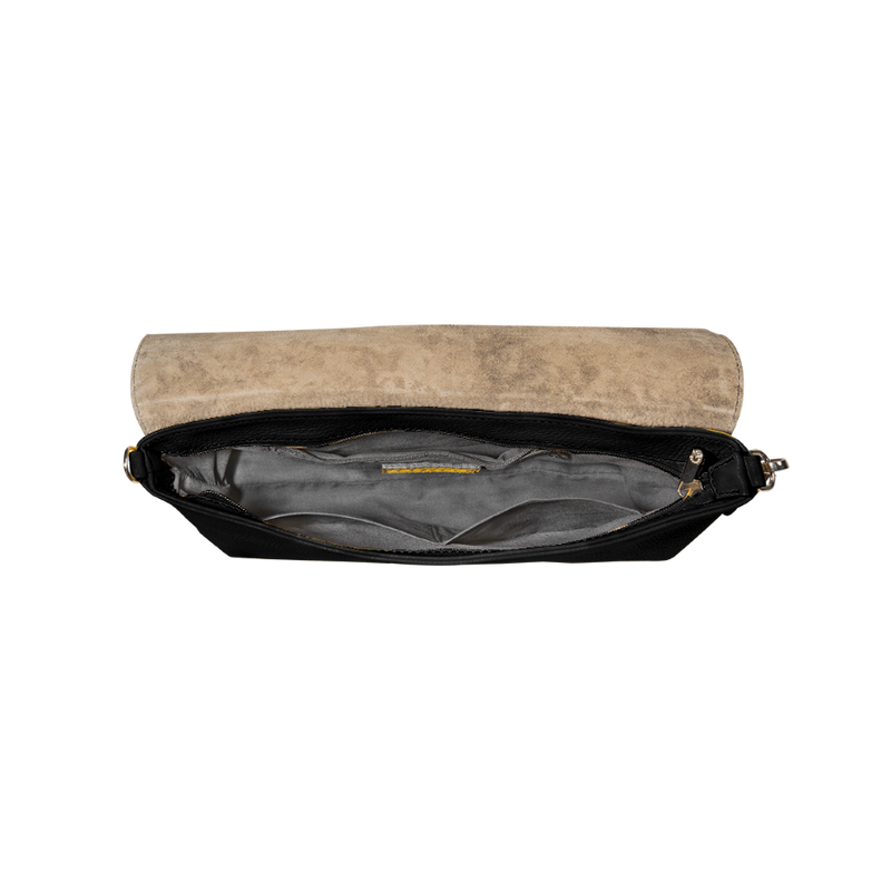 Letter phone bag nero