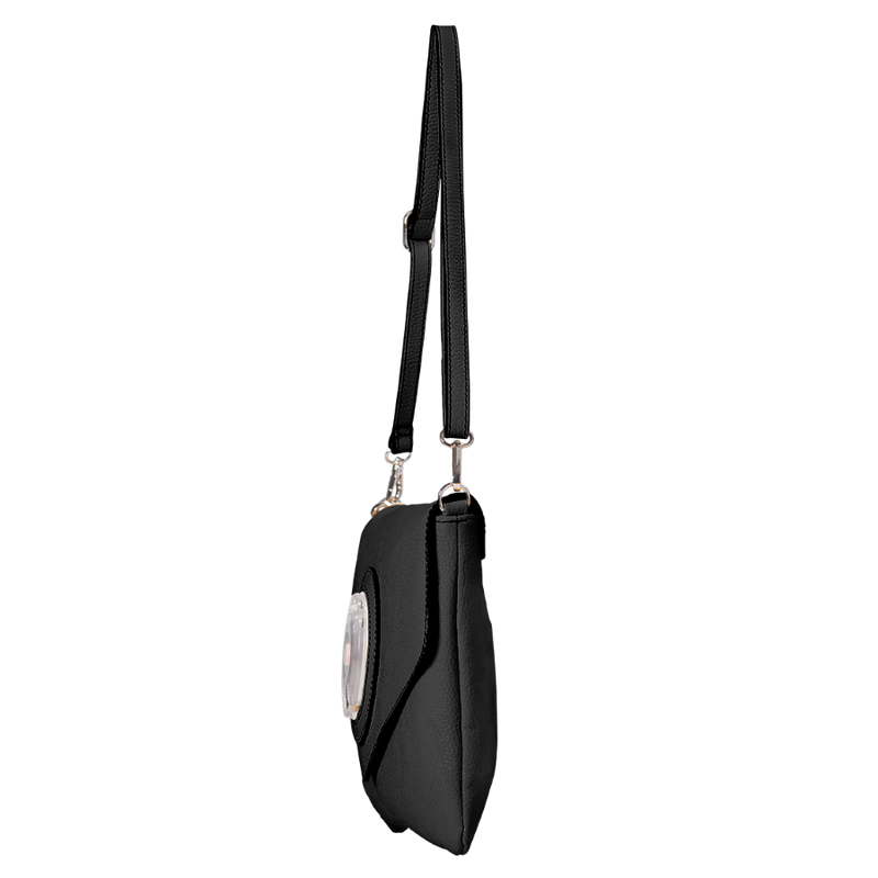 Letter phone bag nero