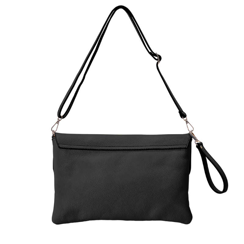 Letter phone bag black