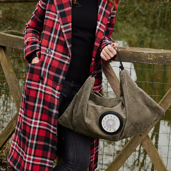 Cookie phone bag verde oliva