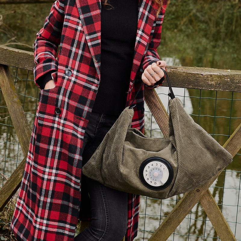 Cookie phone bag verde oliva