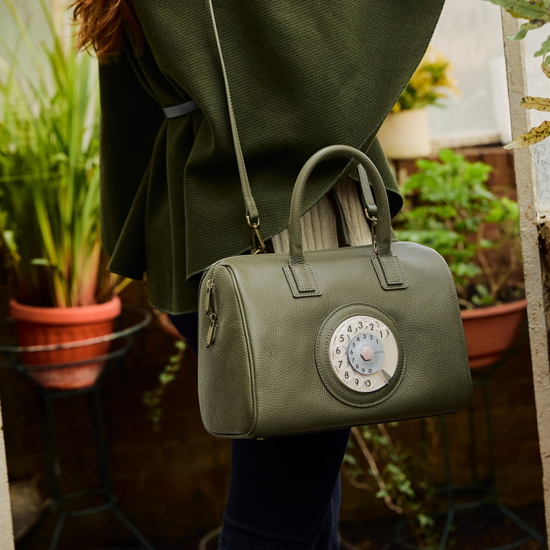 Bauletto Sofia phone bag verde oliva