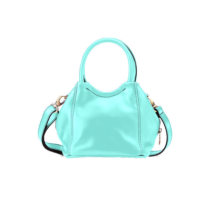 Mini Pagoda phone bag acqua