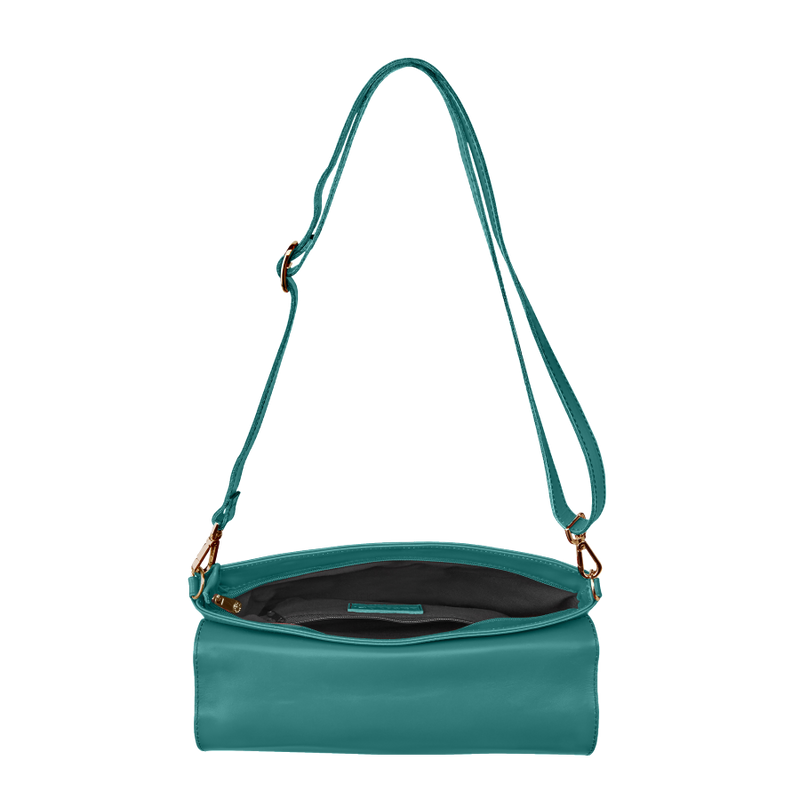 Pretty phone bag turchese
