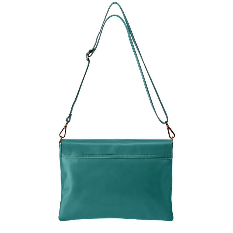 Pretty phone bag turchese