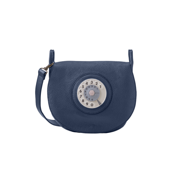 Saddle phone bag cobalt blue