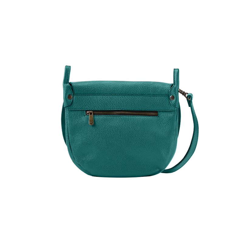 Saddle phone bag turchese