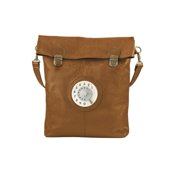 Zaino Flat phone bag caramello