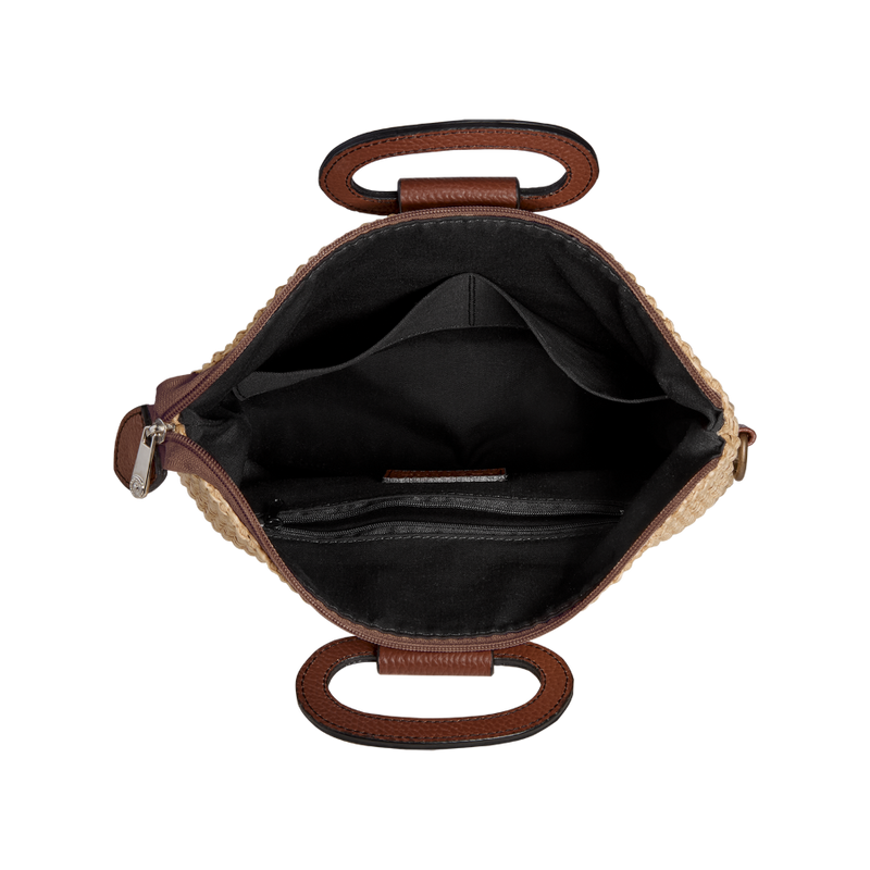 Emma phone bag raffia naturale