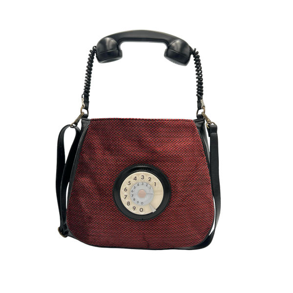  phone bag Black and red