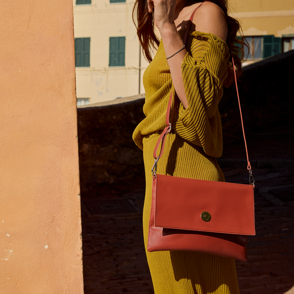 Pretty phone bag cotto