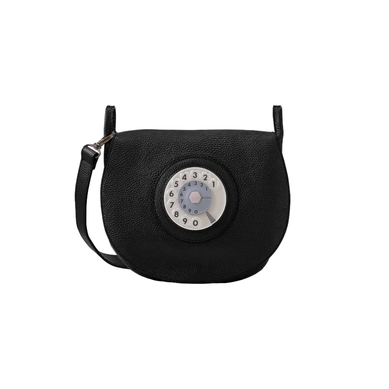 Saddle phone bag nero