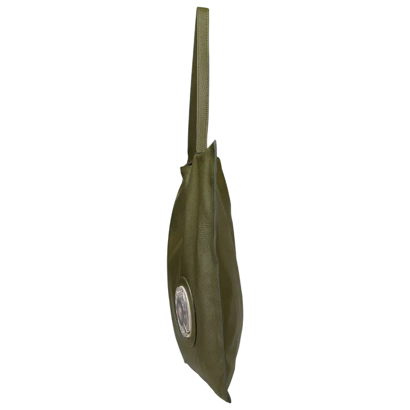 Soft phone bag verde militare