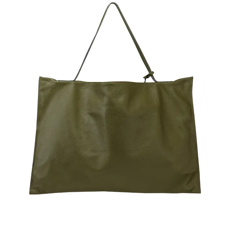 Soft phone bag verde militare
