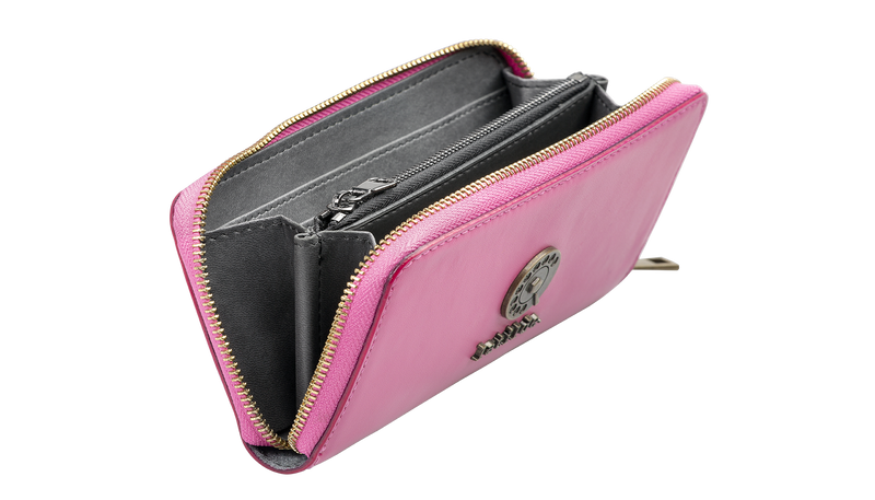 Pink Große Geldbörse