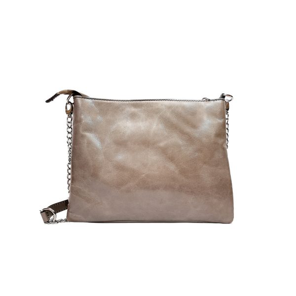 Lucky phone bag silver grigio